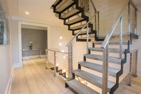 stainless steel staircase remodel cost